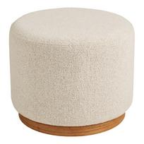 Smėlio spalvos iš boucle pufas Daisy – House Nordic