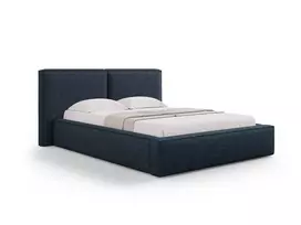 Boucle Lova su patalynės dėže ir galvūgaliu, Jodie, 228x214x97,5, tamsiai mėlyna