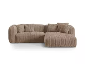 Modulinė kampinė sofa - dešinė, Martina, 2 sėdimos vietos, 280x176x75, Acorn
