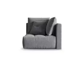 Modul kampas, Bloom, 1 sėdynė, 100x100x95, pilka