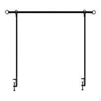 over The Table Rod Stand with Clamps,Flower Arch Frame Hanging Decor Adjustable for