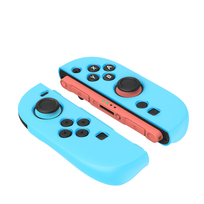 Silikoninė rankena žaidimų pultui apsaugoti Nintendo Switch 2 | Rožinė/Mėlyna