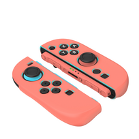 Silikoninė rankena žaidimų pultui apsaugoti Nintendo Switch 2 | Rožinė/Mėlyna