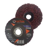 Korėtas valymo diskas CORTEX Premium, 125 x 22 mm, silicio karbidas