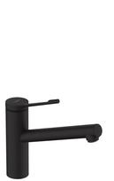 Plautuvės maišytuvas HANSGROHE ZESIS Lean M34 150 1jet, juodos matinės sp.