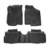 Guminiai 3D kilimėliai KIA Soul (AM) 2008-2013 (Juodos spalvos)