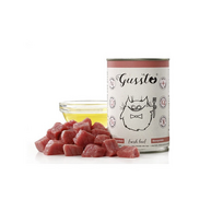 GUSSTO Cat Fresh Beef konservai katėms su šviežia jautiena, 400 g