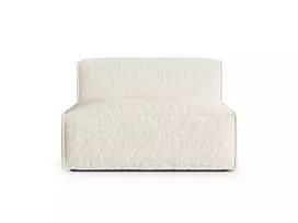Modul, Nuria, 2 sėdynės, 120x110x72, dramblio kaulo