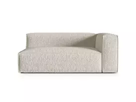 Dešinės pusės modulinė sofa, Nuria, 3 vietų, 110x185x72, smėlio spalvos