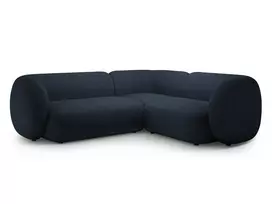 Modulinė kampinė sofa - dešinė, Kate, 4 sėdimos vietos, 252x220x76, tamsiai mėlyna