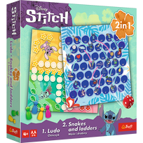 TREFL  DISNEY STITCH Žaidimas 2 in 1, Stičius ir Lilo (leedu)