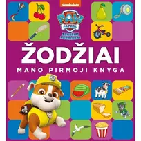 Knyga ŠUNYČIAI PATRULIAI. MANO PIRMOJI KNYGA. ŽODŽIAI