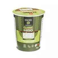 Ekologiški greitai paruošiami makaronai klasikiniai MISO RAMEN, 85 g