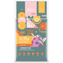 Murrfect Green tea tofu kraikas katėms žaliosios arbatos kvapo sušokantis 6l, Pakuotė 6 l