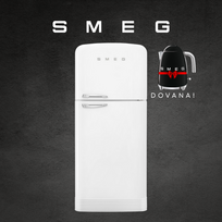 Šaldytuvas SMEG FAB50RWH5 + DOVANA - Užsakomoji prekė