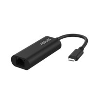 Asus USB-C2500 v2 USB-C 2.5G Ethernet Adapter compatible with 2.5G/1G/100Mbps networks