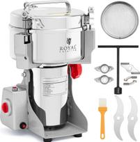 Royal Catering Profesionalus elektrinis prieskonių malūnėlis žolelėms, kavai, riešutams 1000 g 3000 W