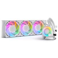 EK Water Blocks EK-Nucleus AIO CR360 Lux D-RGB All-in-One Liquid Cooler – 360 mm, baltos spalvos