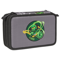LEGO BAGS LEGO NINJAGO 3 skyrių pieštukinė su kanceliarinėmis priemonėmis „Elemental Master of Energy“