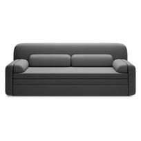 Taupe spalvos iš velveto sulankstoma/su sandėliavimo vieta sofa 236 cm Elioss – ELTAP