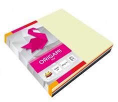 Origami popieriaus rinkinys 10x10cm, 100l. MIX INTERDRUK