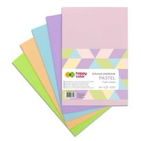 Putgumės lakštų rinkinys A4 5l. MIX PASTEL HAPPY COLOR