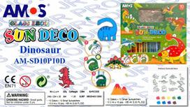 Klijai Amos Decor 10,5ml / 10sp. NO.SD10P10-D su 12 pakabukų DINO