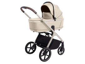 Universalus vežimėlio komplektas Carrello Vector 2in1 Seashell Beige 6550