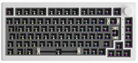 AKKO 5075B Via Barebone žaidimų klaviatūra, 75% - ANSI išdėstymas, Moon Baltas