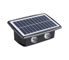 Solight WL917 - LED saulės sieninis šviestuvas LED/3,7V IP44 1200 mAh