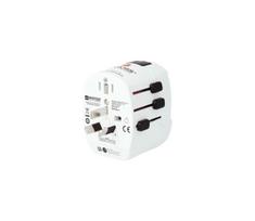 SKROSS PA46PD45 - Kelioninis adapteris PRO Light USB UK+USA+AUS/CN USB A+C 45W