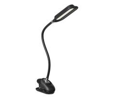 Immax 08998L - LED+CCT dimeriuojama stalinė lempa su spaustuku CLIP 7,5W/230V juoda