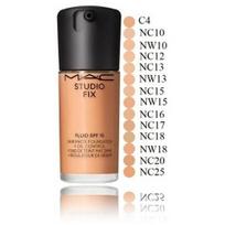 MAC Studio Fix Fluid SPF 15 matinį efektą suteikiantis makiažo pagrindas - C 5.5
