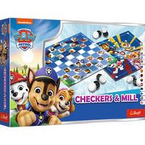 TREFL  PAW PATROL Žaidimas „Šaškės ir malūnas“