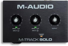 M-Audio M-Track Solo -USB Audio Interface- (MTRACKSOLOII)