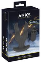 ANOS ANOS RC Power Expander Plug Silicone Dual-Arm Vibrating & E-Stim 11cm