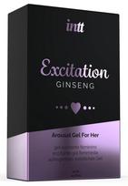 INTT LUBRICANTS intt Excitation Ginseng Gel 15ml - Botanical Intimate Enhancer for Women