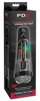 PDX Elite PDX Elite ViewTube MAX Black - Automated Intimate Device with LED Display