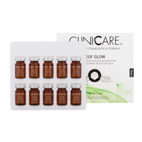 Cliniccare Odą atjauninantis, priešpigmentinis kokteilis EGF GLOW ANTI PIGMENTATION VIAL 8ml, 1 vnt.