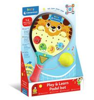 Interaktyvus vaikiškas padelio žaidimas Clementoni baby Play & Learn Padel Bat LOC1, 2 d.