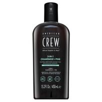 Plaukų šampūnas 3in1 American Crew Chamolie + Pine, vyrams, 450 ml