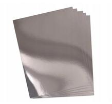 Metalizuotas sidabro spalvos kartonas HAPPY COLOR HA35232030-81M, A4, 10 l., 230g/m2