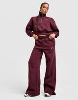 NIKE KELNĖS W NSW PHNX FLC HR WIDE LEG