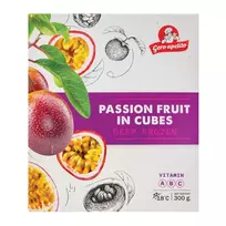 Užšaldyti pasiflorų kubeliai, 300 g