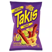 Kukurūzų traškučiai TAKIS FUEGO, 100 g