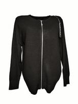 Megztinis moterims Kinga, juodas, XL