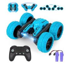 RC automobilis su garso ir šviesos efektais Tornado Stunt Car Limited edition, mėlynas