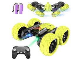 RC automobilis su garso ir šviesos efektaisTornado Stunt Car Limited edition, geltona