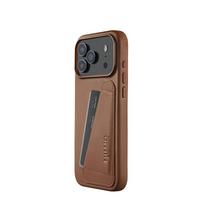 Mujjo Leather Wallet Case for iPhone 17 Pro Max - Tan