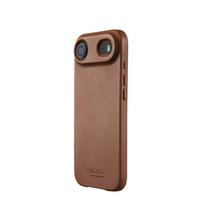 Mujjo Full Leather Case for iPhone 17 Air – Tan